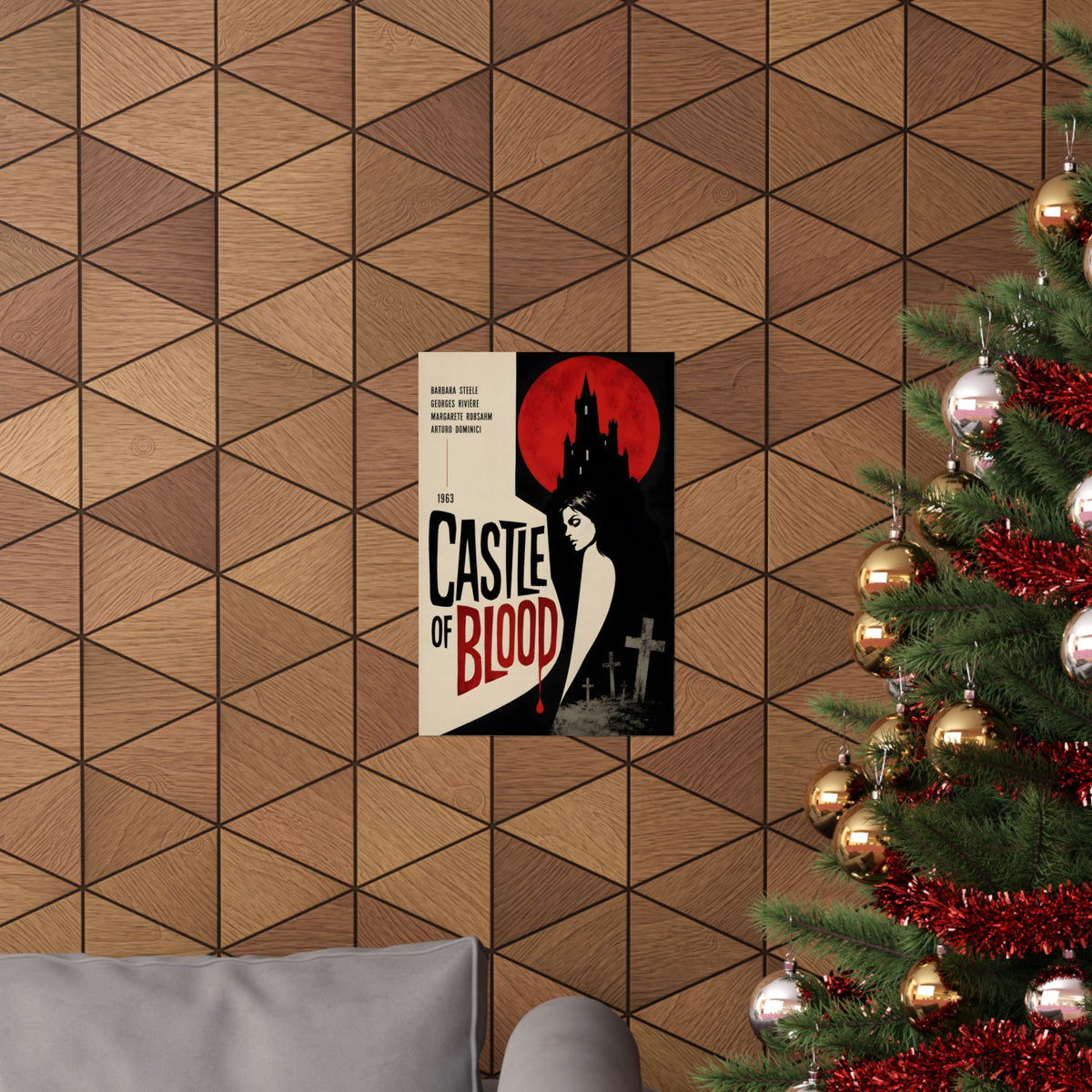 Castle of Blood Poster Print
