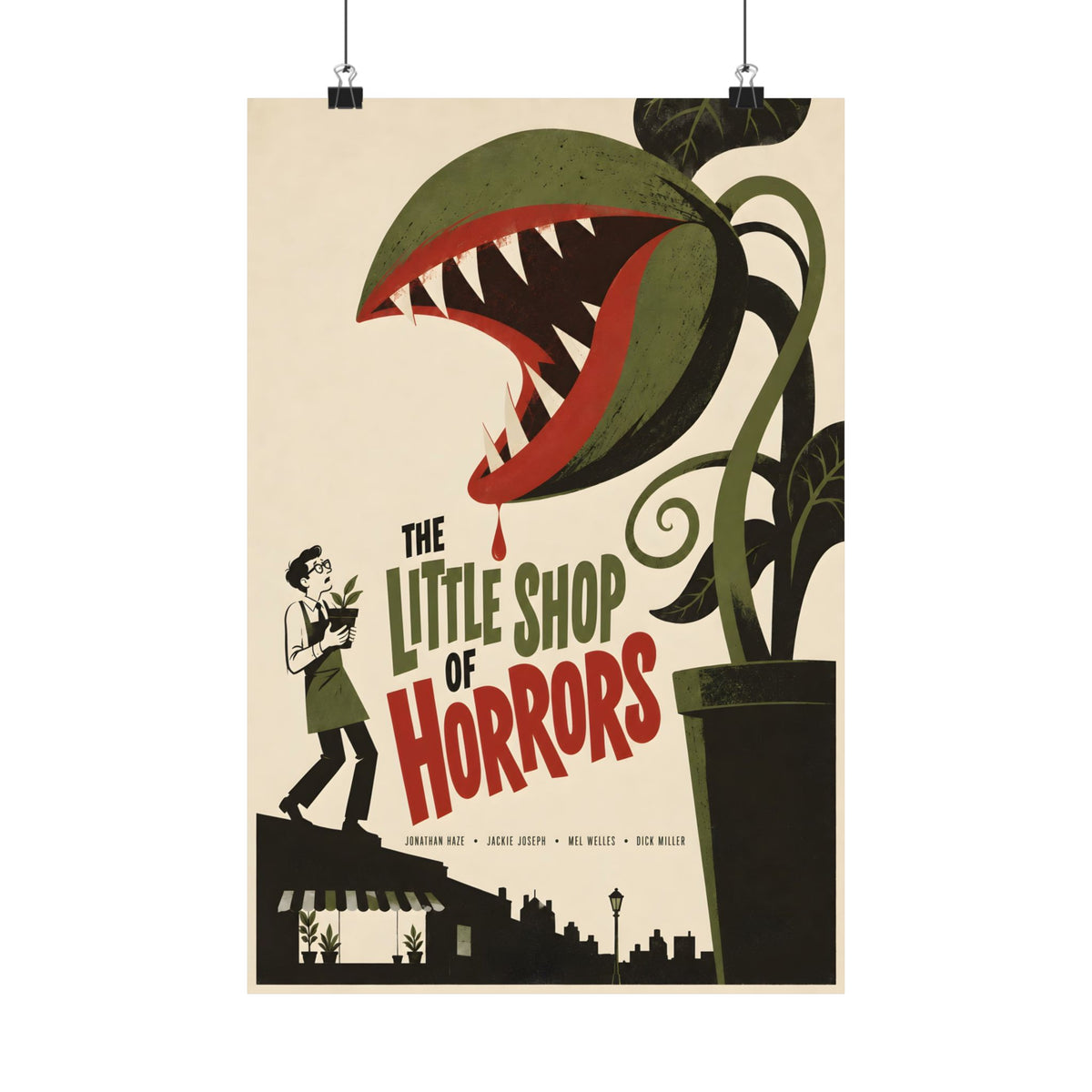 The Little Shop of Horrors Poster Print