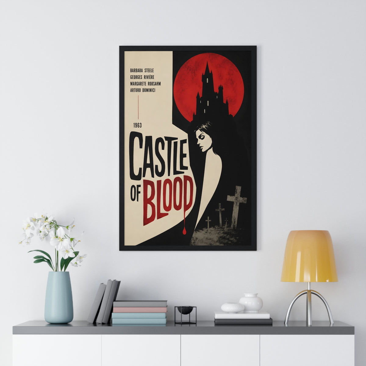 Castle of Blood Framed Poster