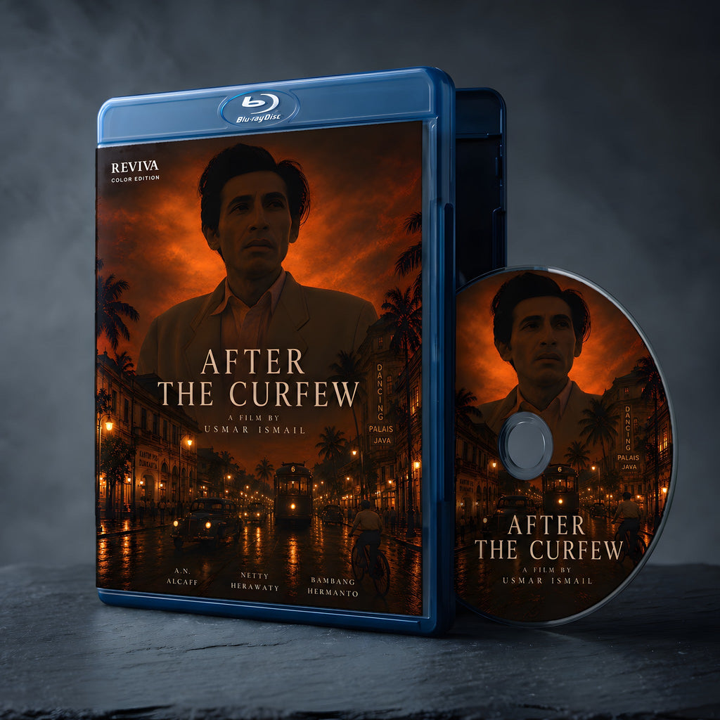 After the Curfew Color Edition Blu-ray, case and disc