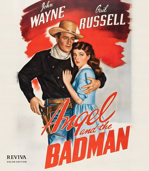 Angel and the Badman Color Edition Blu-ray, front cover