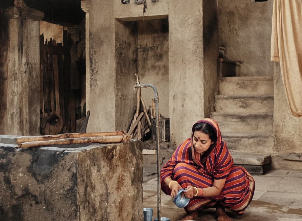 Aparajito, still from the Color Edition