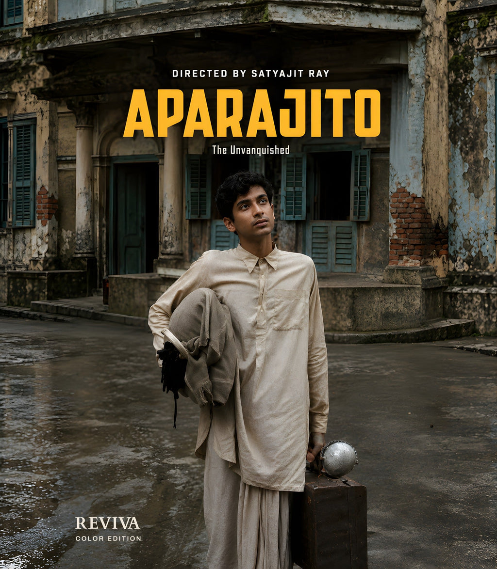 Aparajito Color Edition Blu-ray, front cover