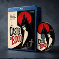 Castle of Blood Color Edition Blu-ray, case and disc