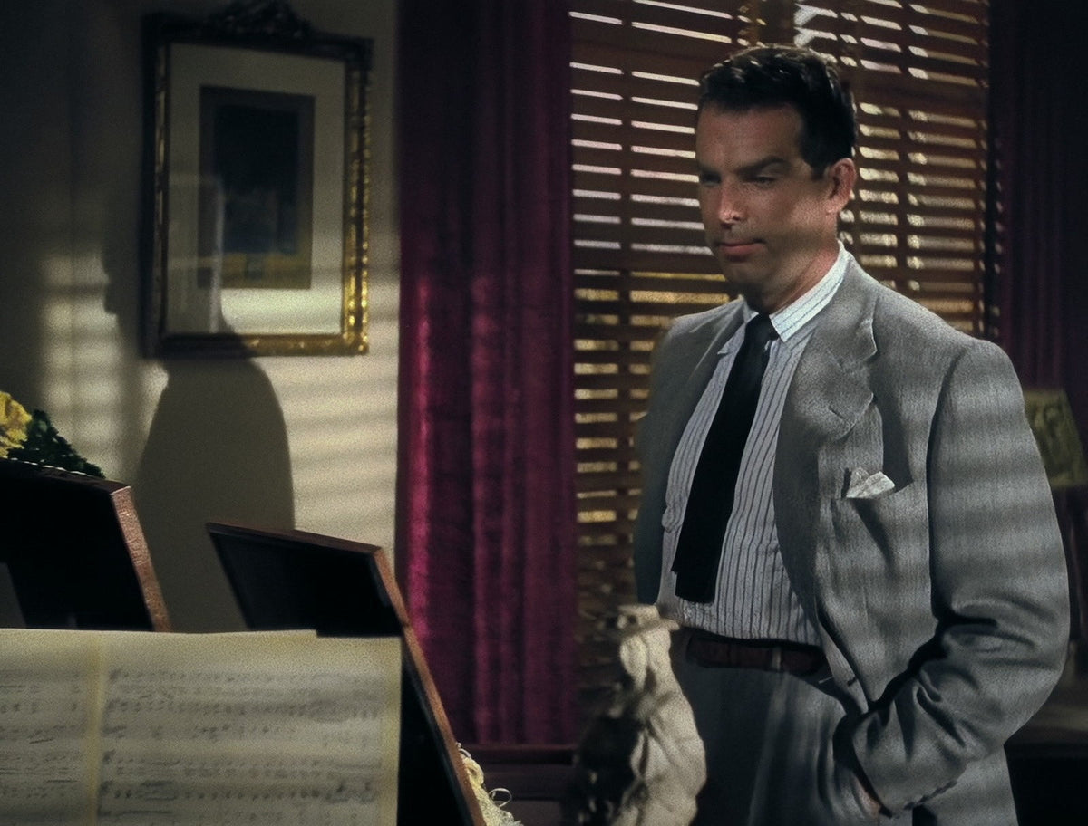 Double Indemnity, still from the Color Edition