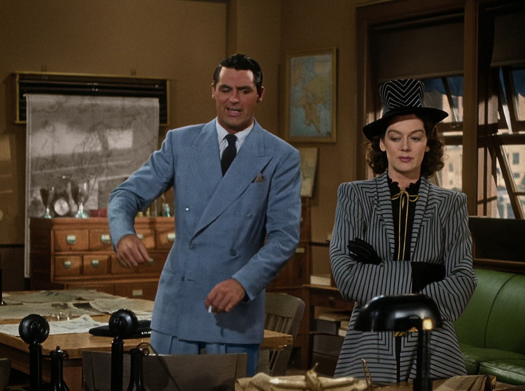 His Girl Friday, still from the Color Edition