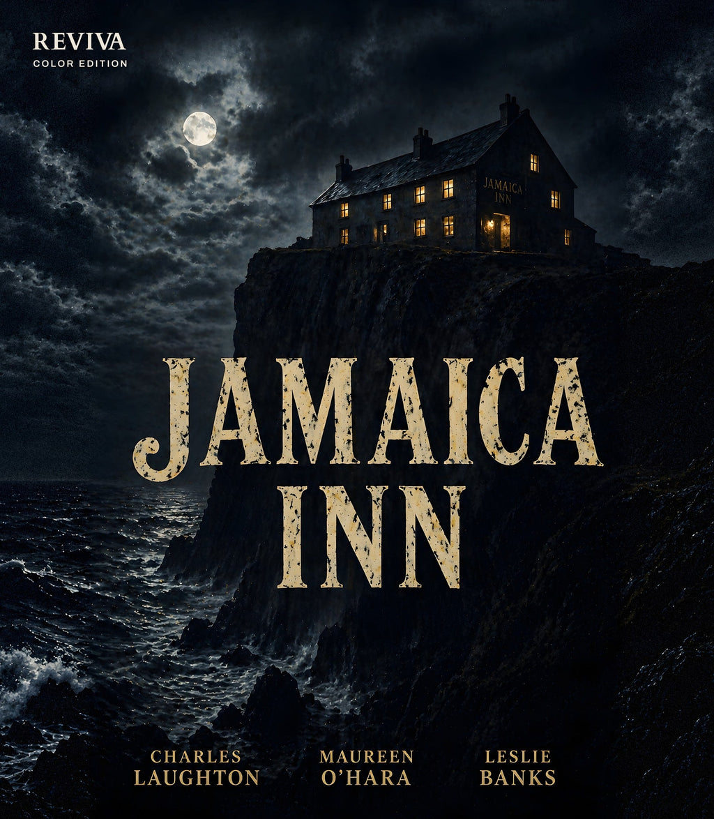 Jamaica Inn Color Edition Blu-ray, front cover