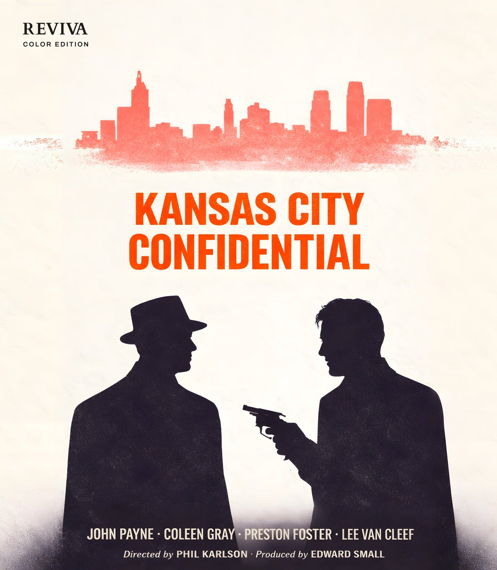 Kansas City Confidential Color Edition Blu-ray, front cover