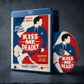 Kiss Me Deadly Color Edition Blu-ray, case and disc