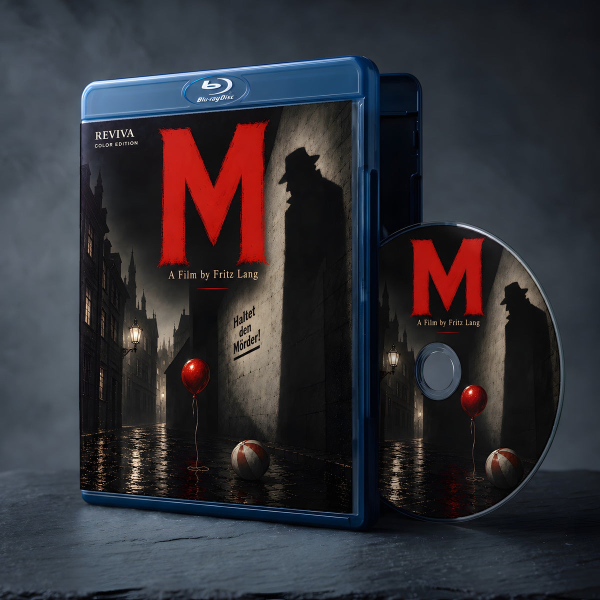 M Color Edition Blu-ray, case and disc