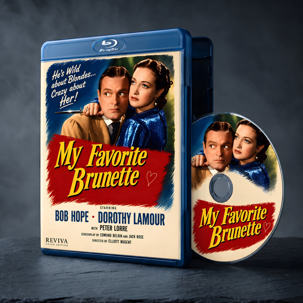 My Favorite Brunette Color Edition Blu-ray, case and disc