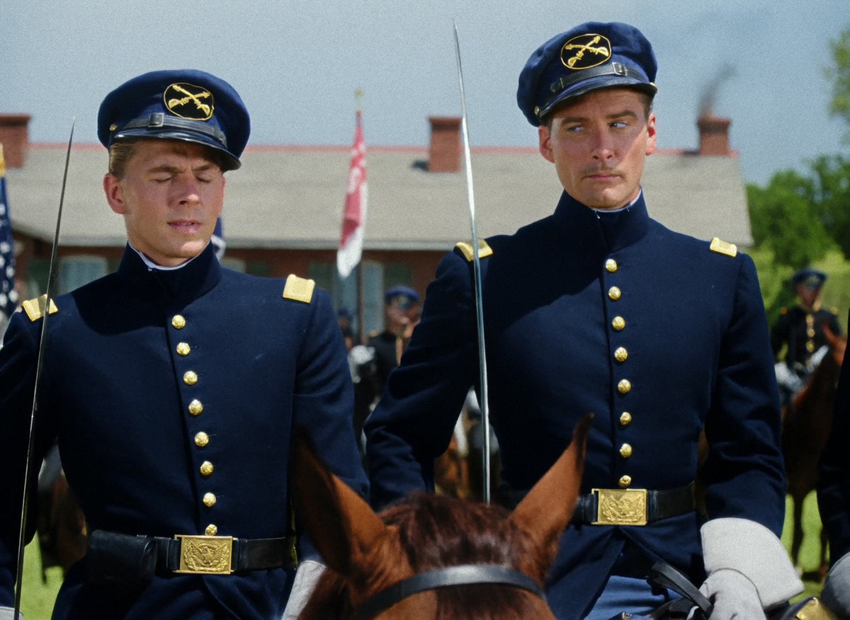 Santa Fe Trail, still from the Color Edition
