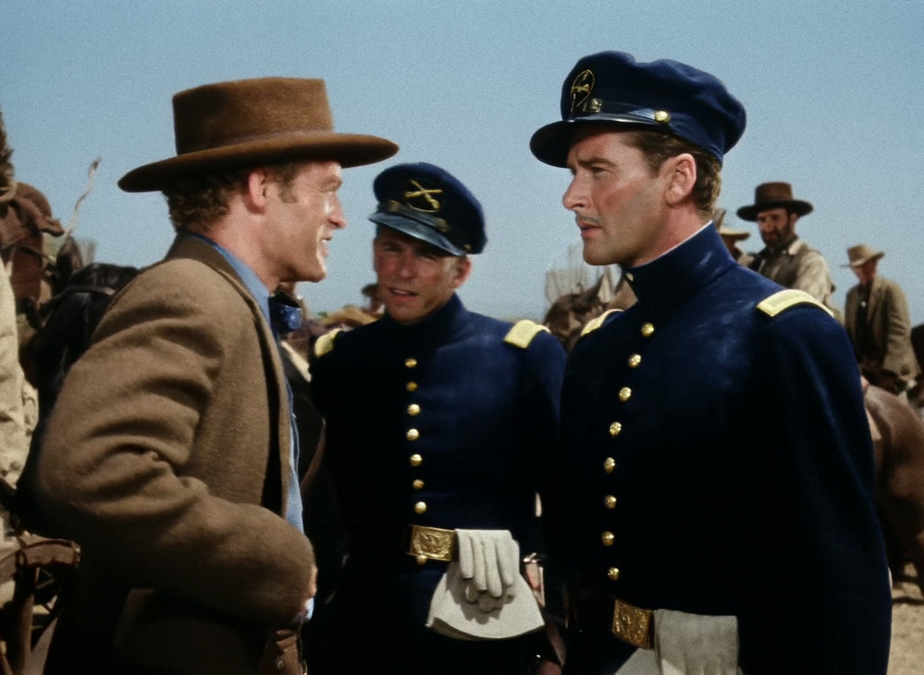 Santa Fe Trail, still from the Color Edition