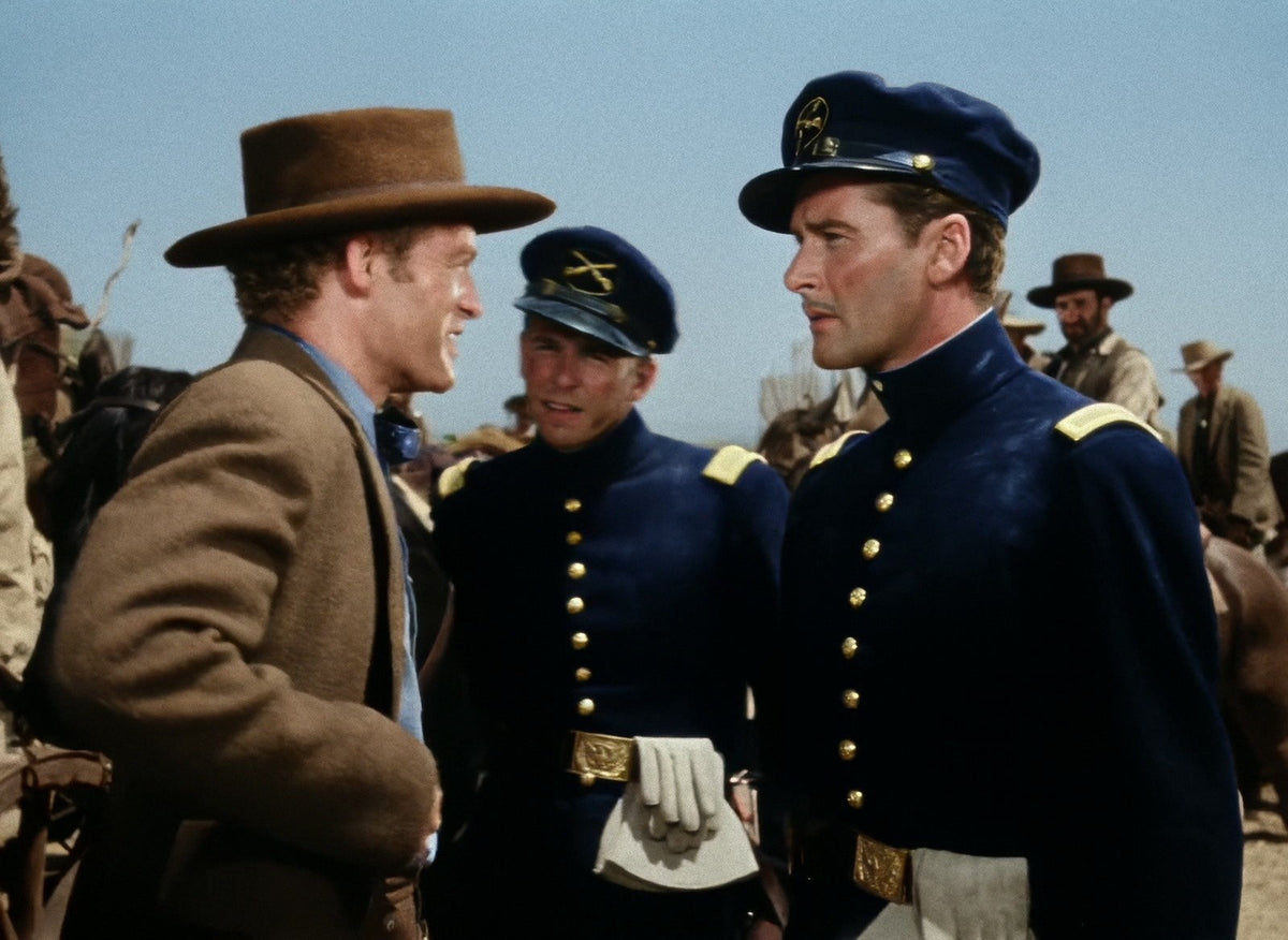 Santa Fe Trail, still from the Color Edition