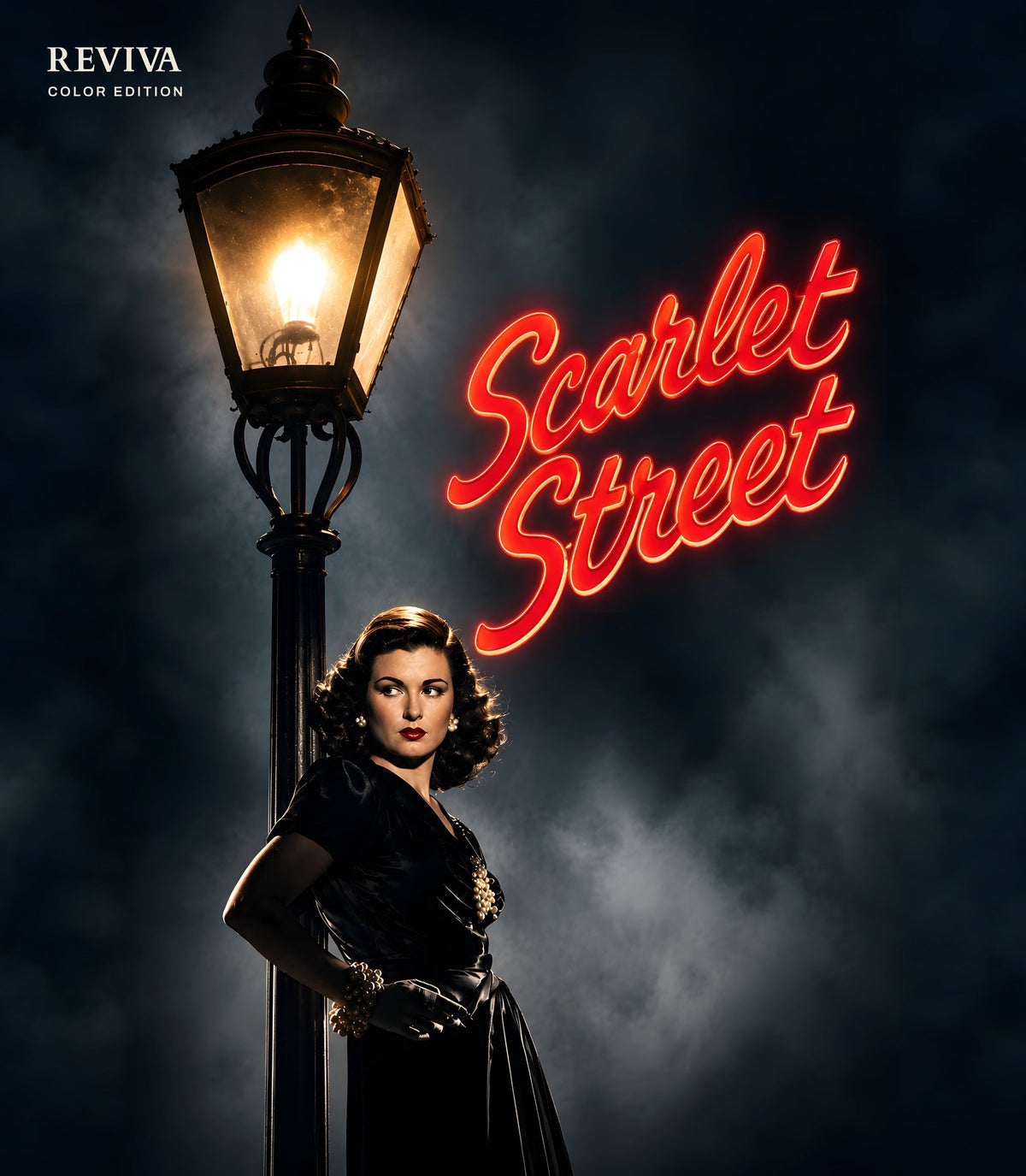 Scarlet Street Color Edition Blu-ray, front cover