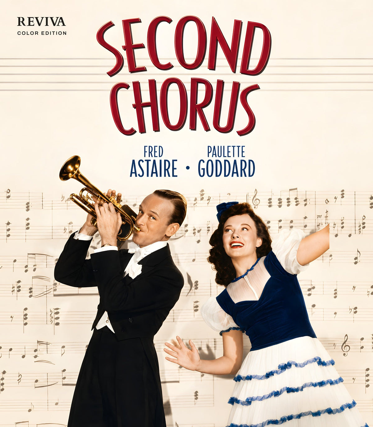 Second Chorus Color Edition Blu-ray, front cover