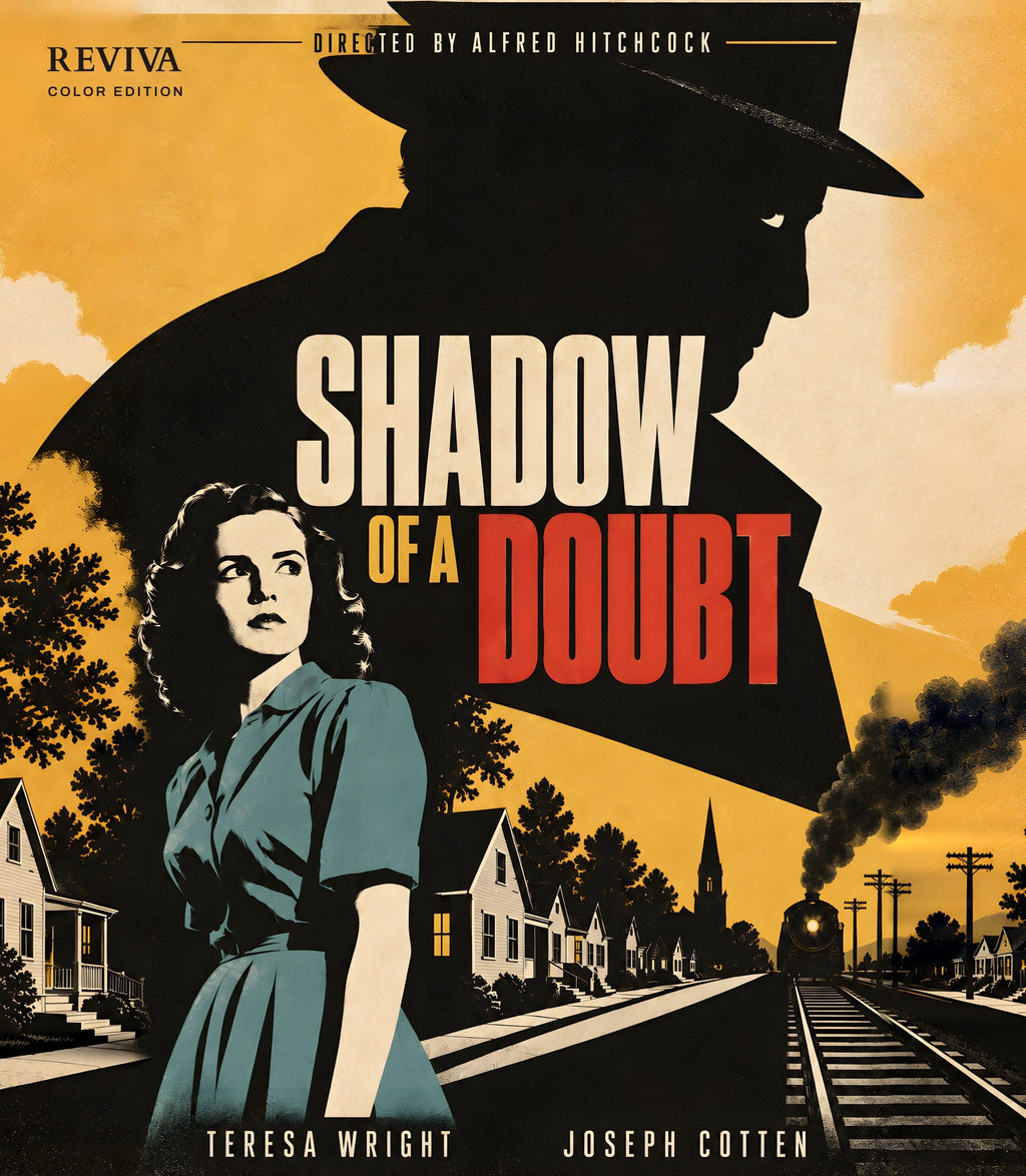 Shadow of a Doubt Color Edition Blu-ray, front cover