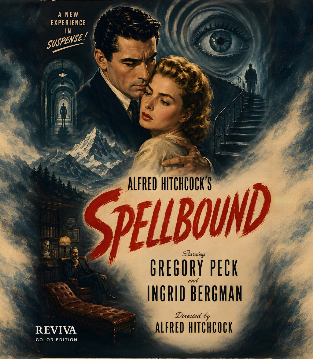 Spellbound Color Edition Blu-ray, front cover