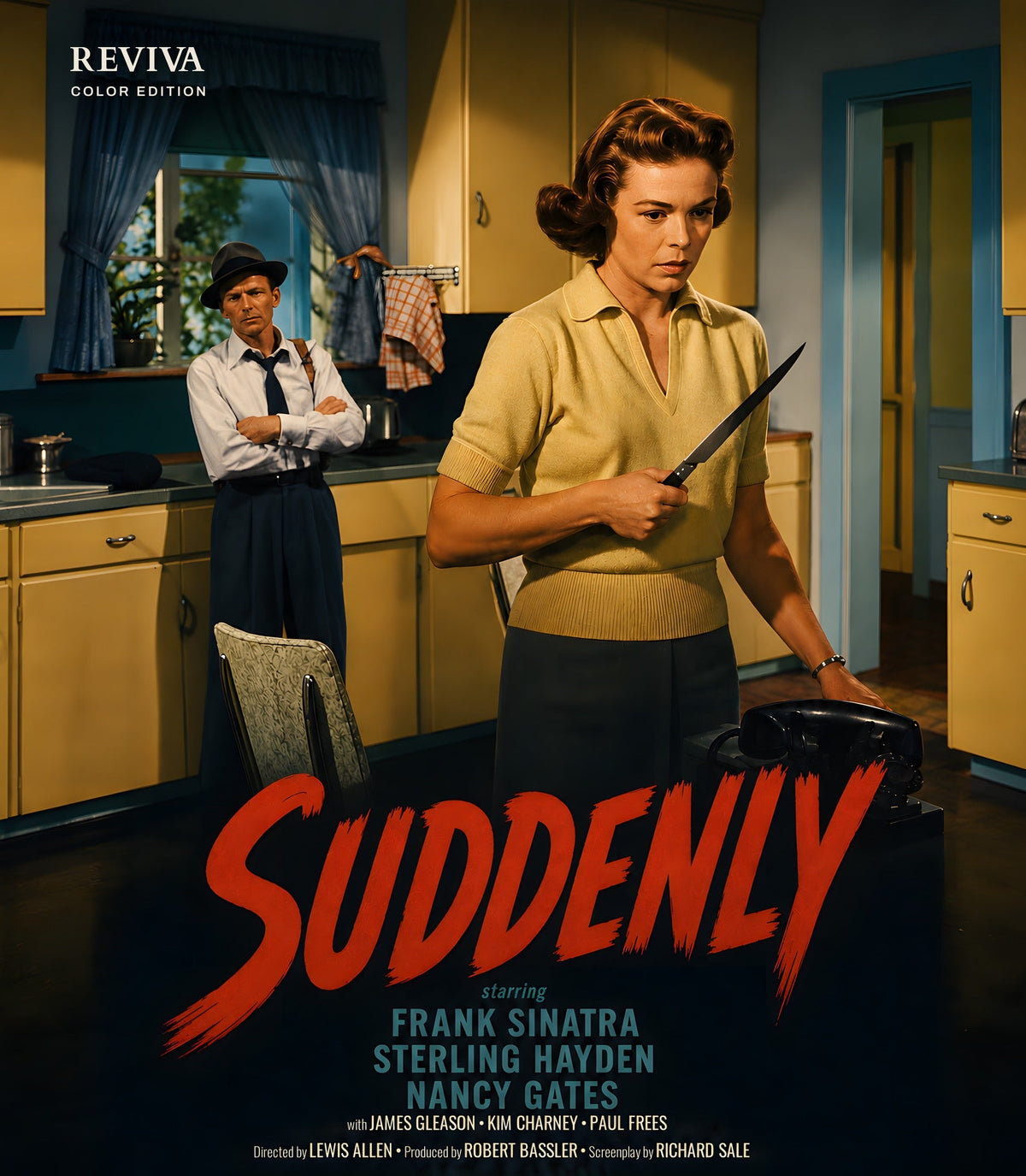 Suddenly Color Edition Blu-ray, front cover