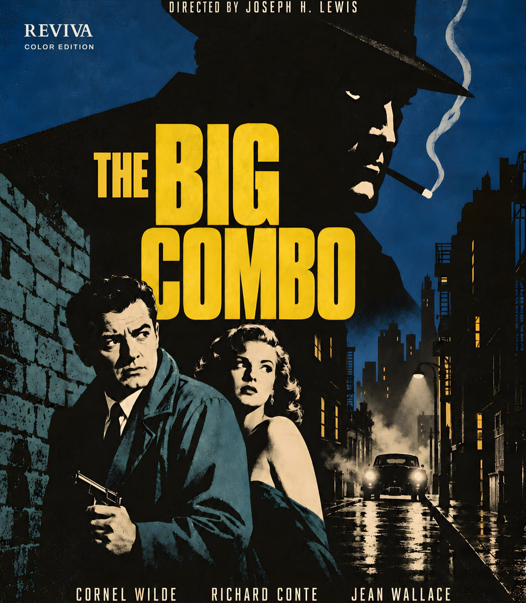The Big Combo Color Edition Blu-ray, front cover