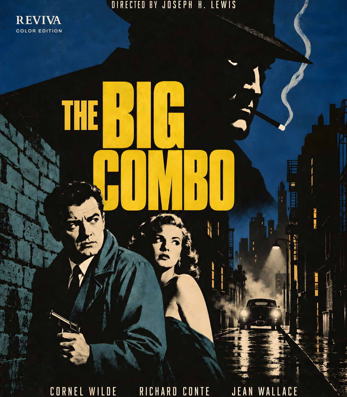 The Big Combo Color Edition Blu-ray, front cover