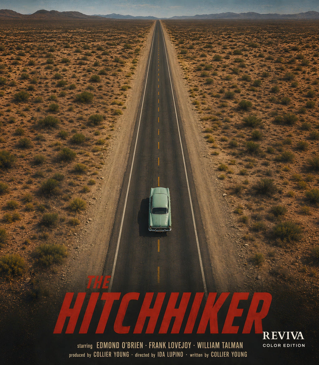 The Hitch Hiker Color Edition Blu-ray, front cover