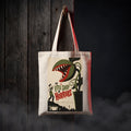 The Little Shop of Horrors Tote Bag, natural canvas