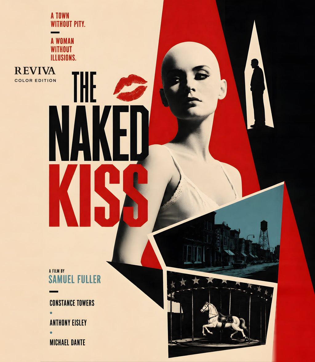 The Naked Kiss Color Edition Blu-ray, front cover
