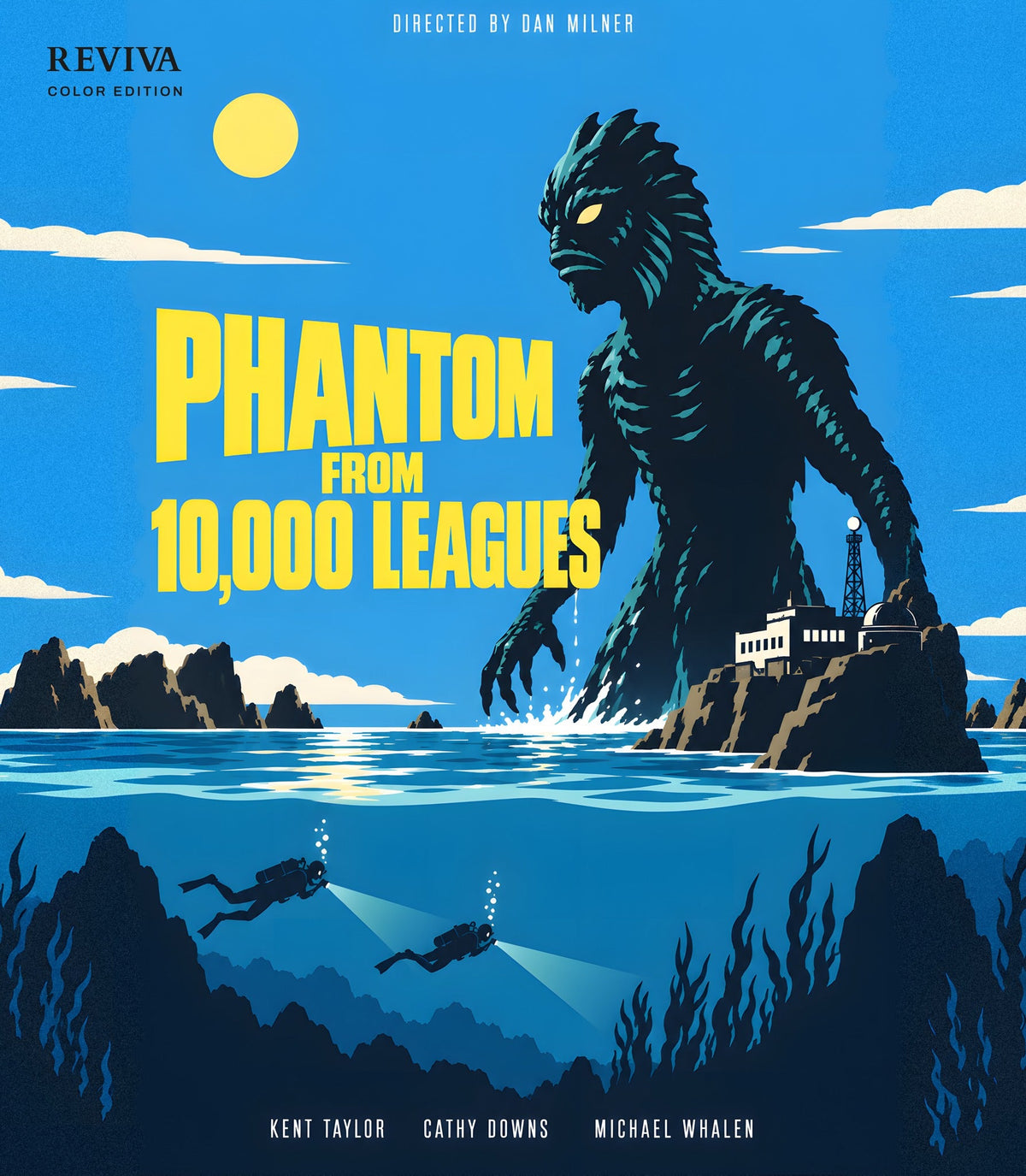 The Phantom from 10,000 Leagues Color Edition Blu-ray, front cover