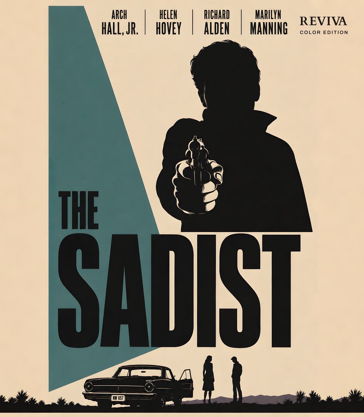 The Sadist Color Edition Blu-ray, front cover