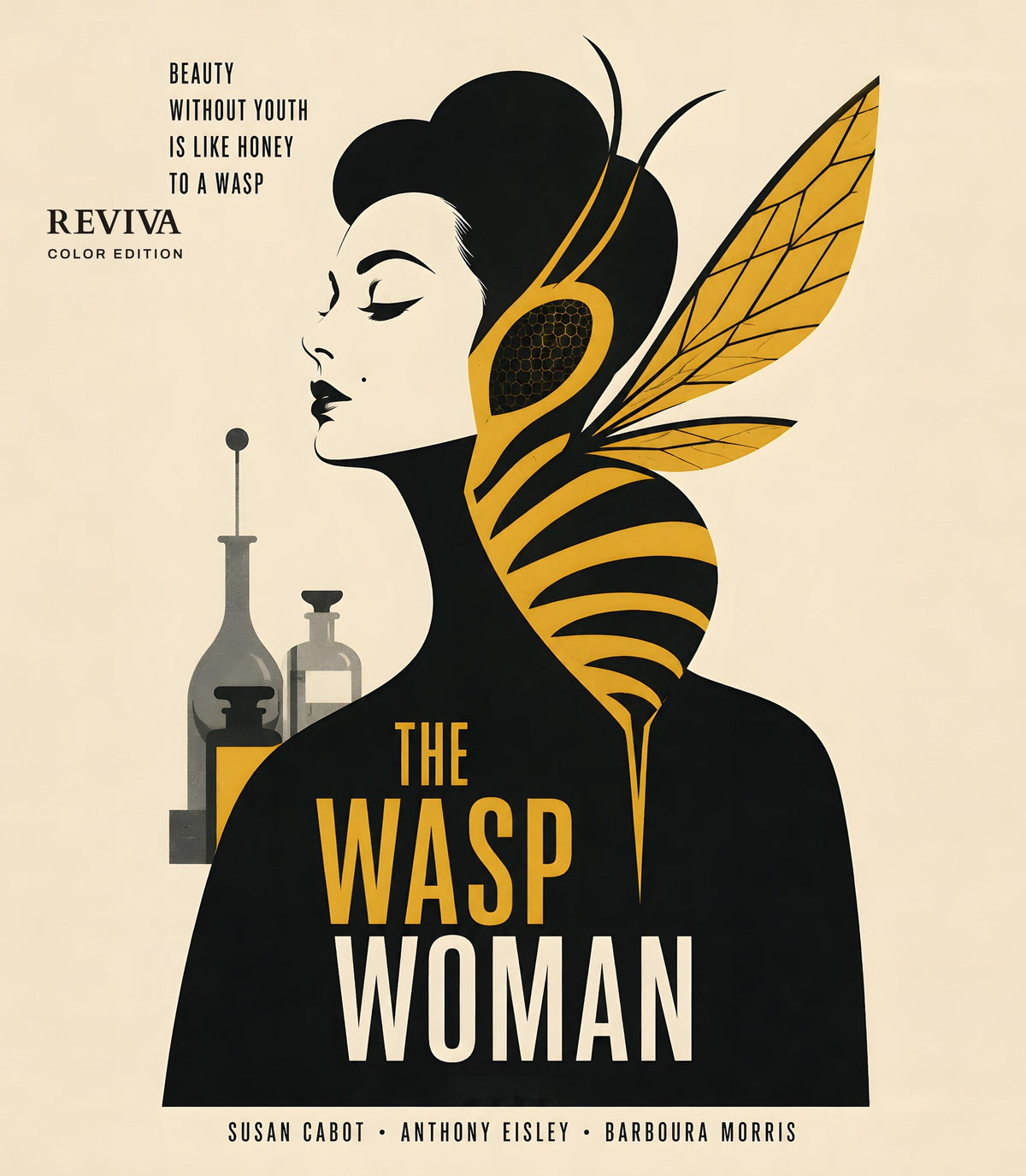 The Wasp Woman Color Edition Blu-ray, front cover